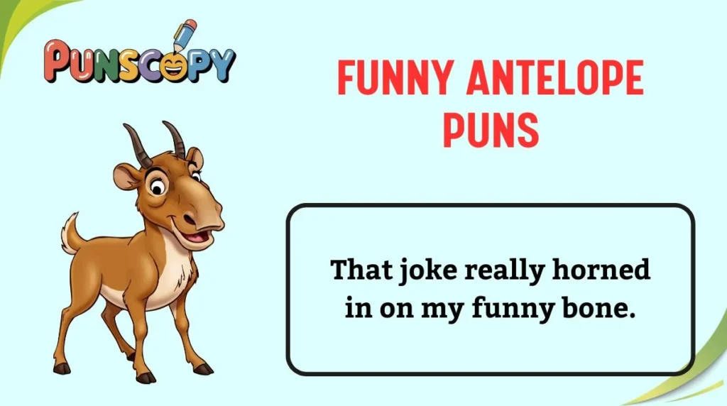 Funny Antelope Puns