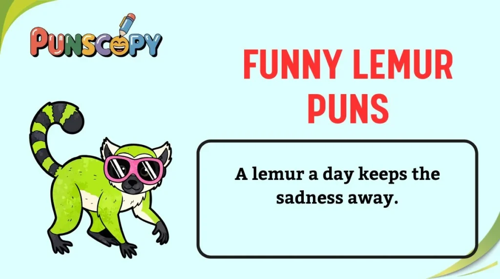 Funny Lemur Puns