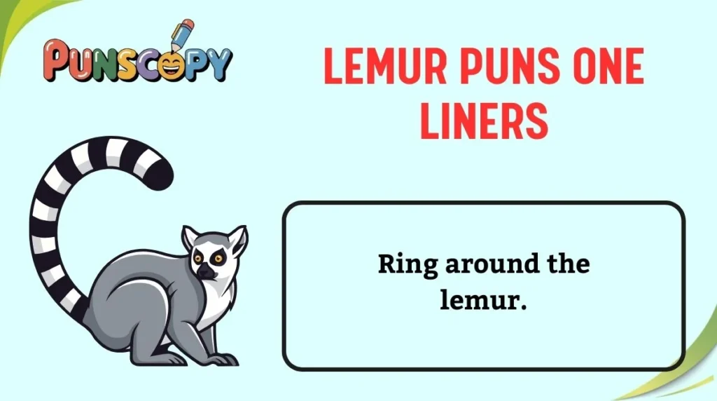 Lemur Puns One Liners