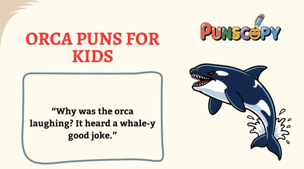 Orca Puns for Kids