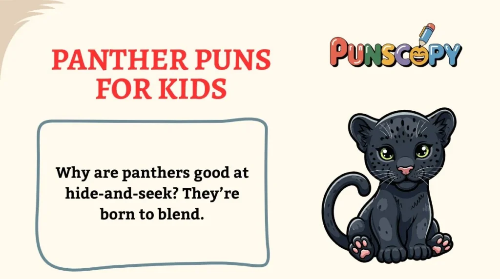 Panther Puns for Kids