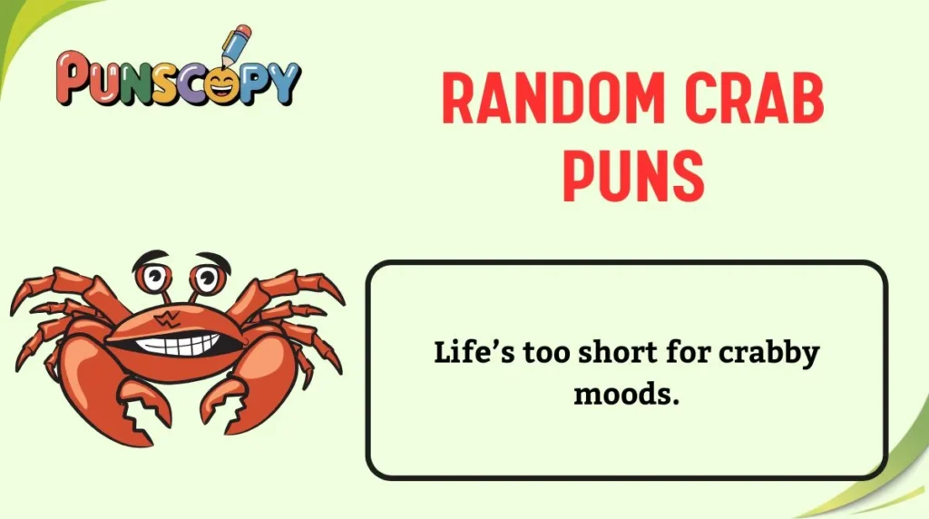 Random Crab Puns