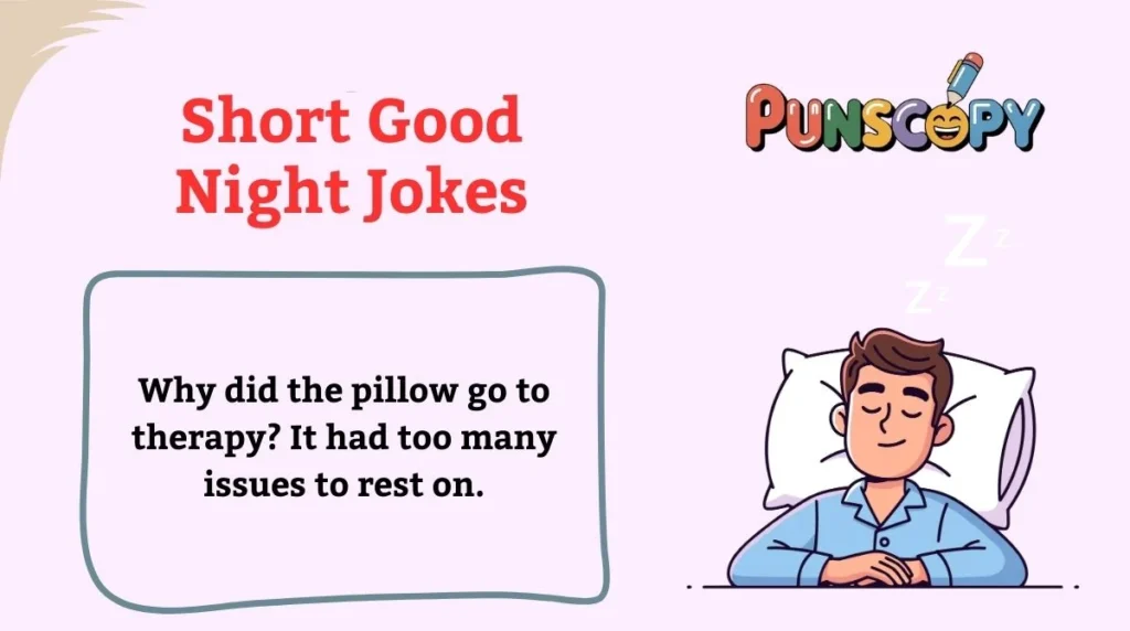 Short Good Night Jokes