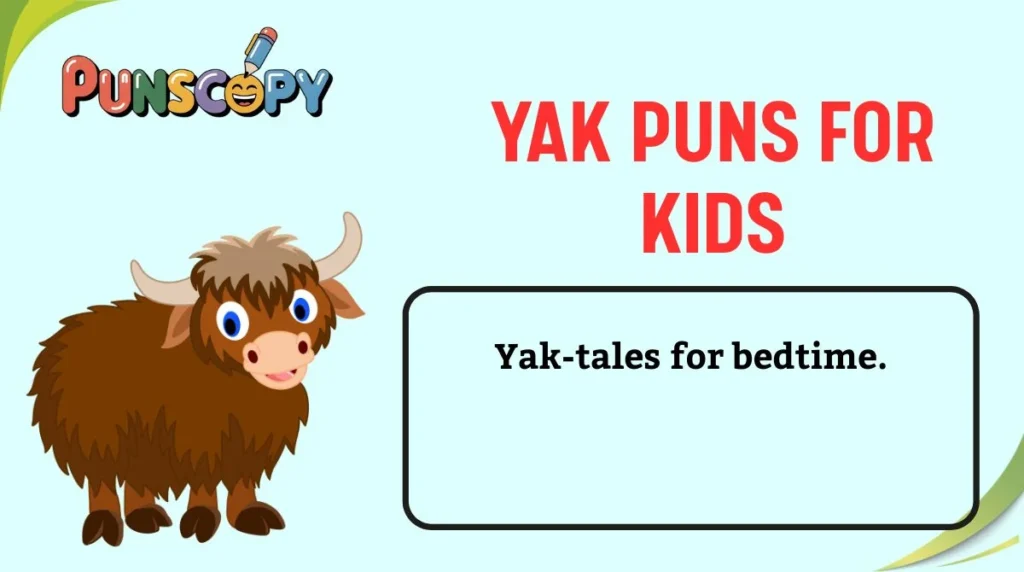 Yak Puns for Kids