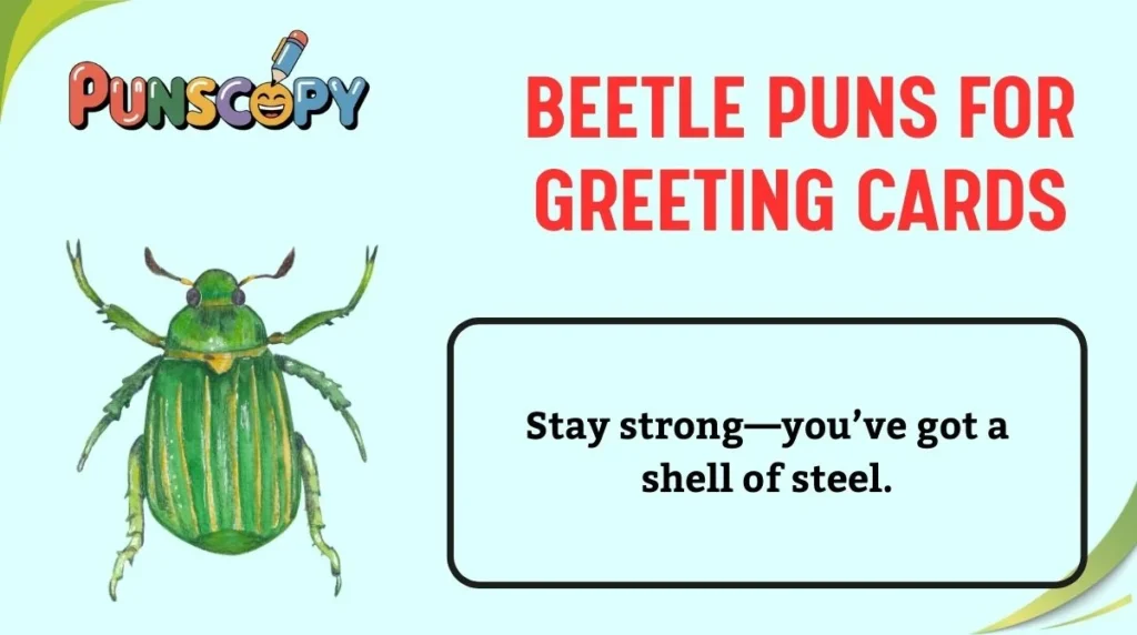Beetle Puns for Greeting Cards