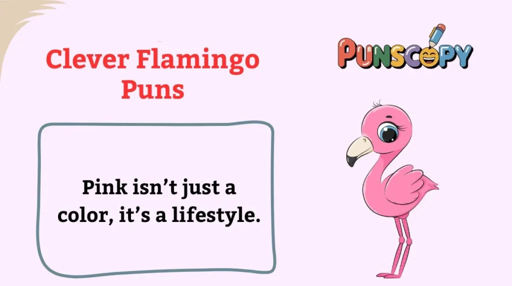 Clever Flamingo Puns