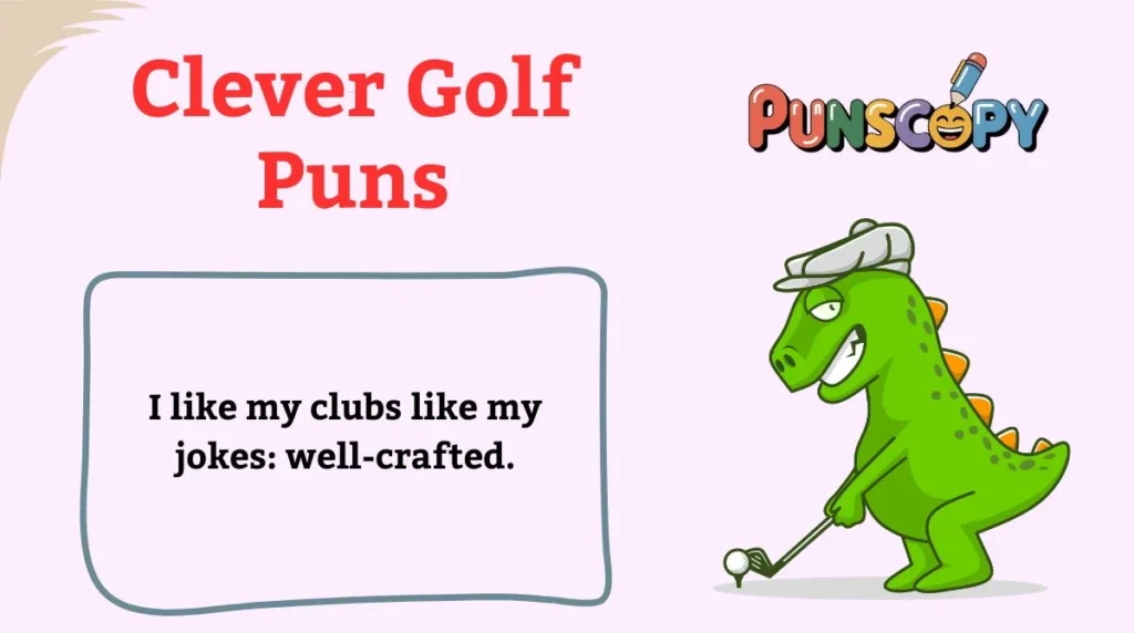 Clever Golf Puns