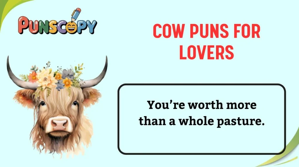 Cow Puns for Lovers