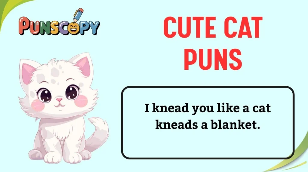 Cute Cat Puns