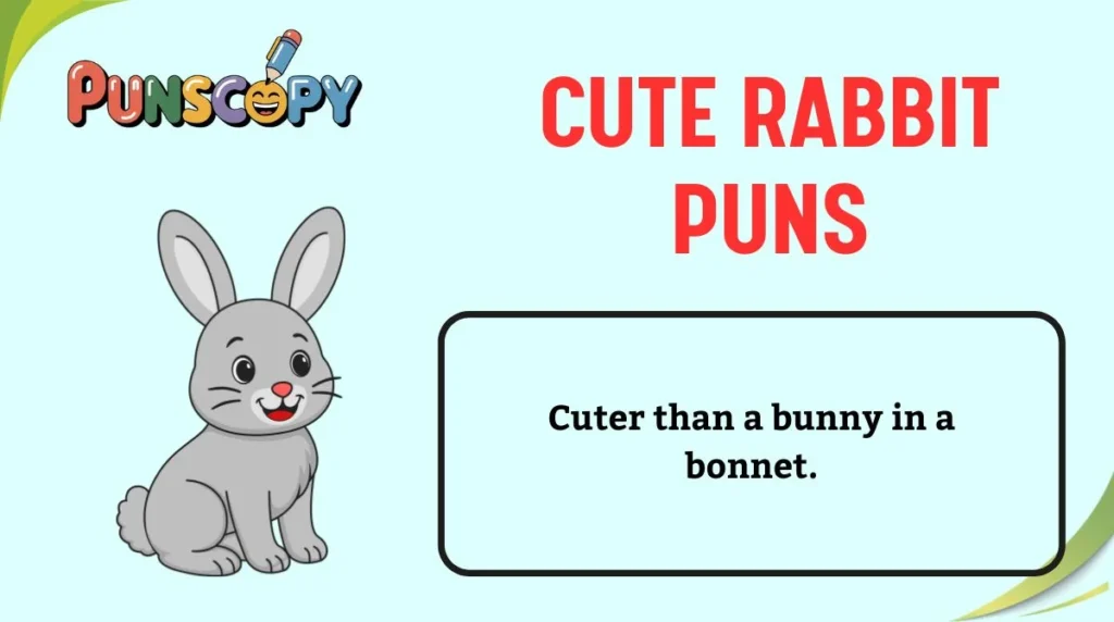 Cute Rabbit Puns