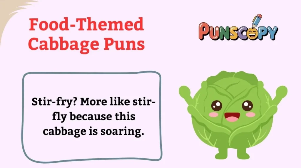 Food-Themed Cabbage Puns