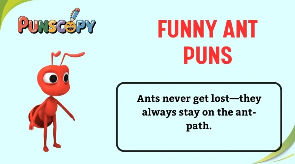 Funny Ant Puns