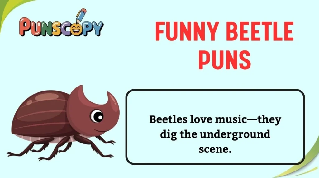 Funny Beetle Puns