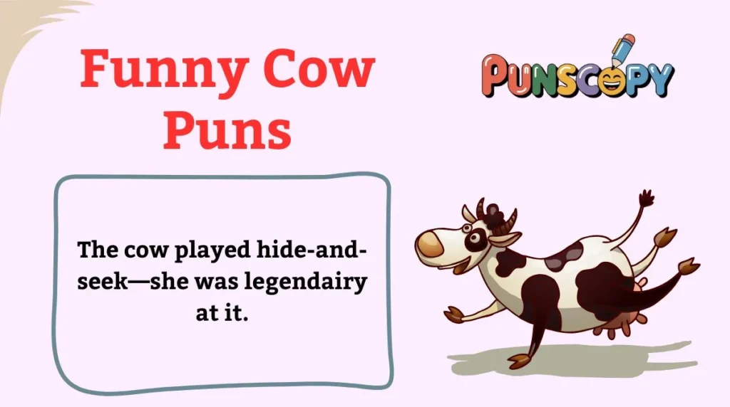 Funny Cow Puns