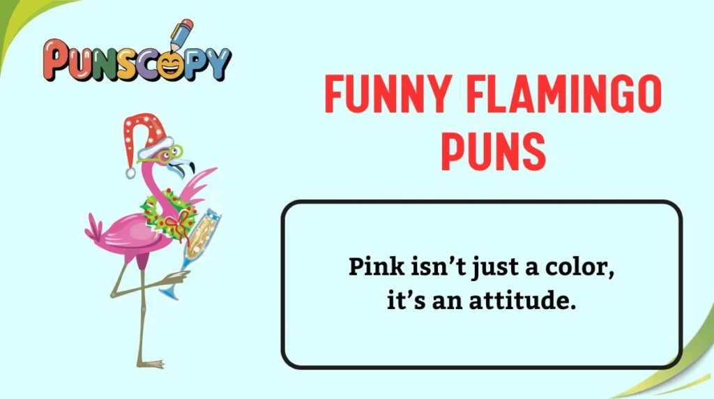 Funny Flamingo Puns