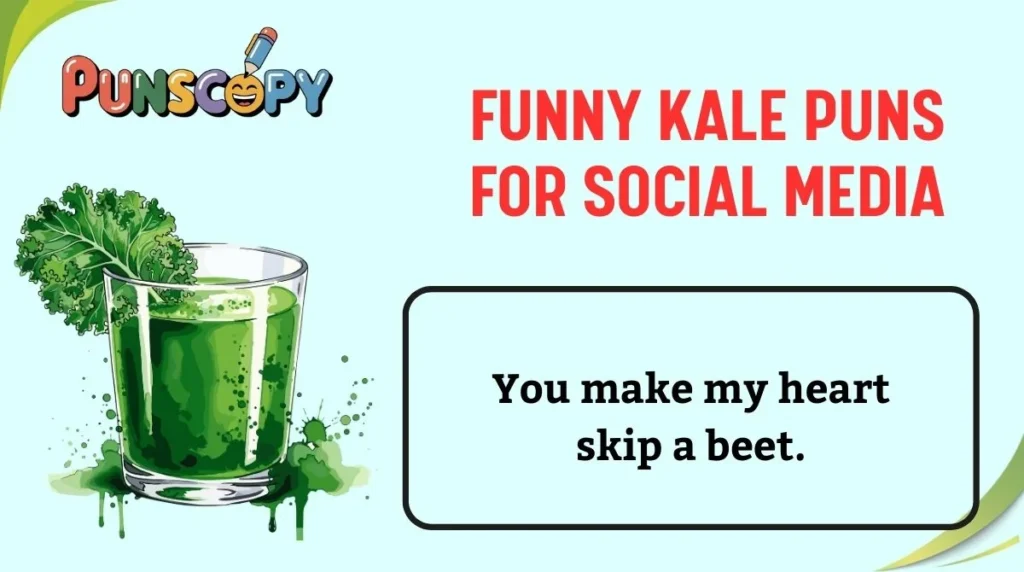 Funny Kale Puns for Social Media