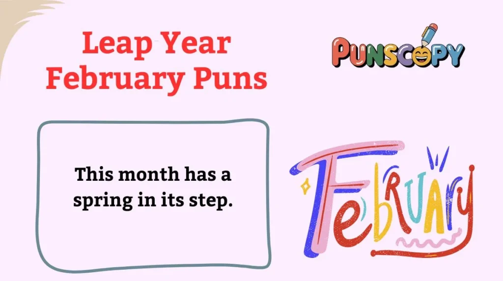 Leap Year February Puns