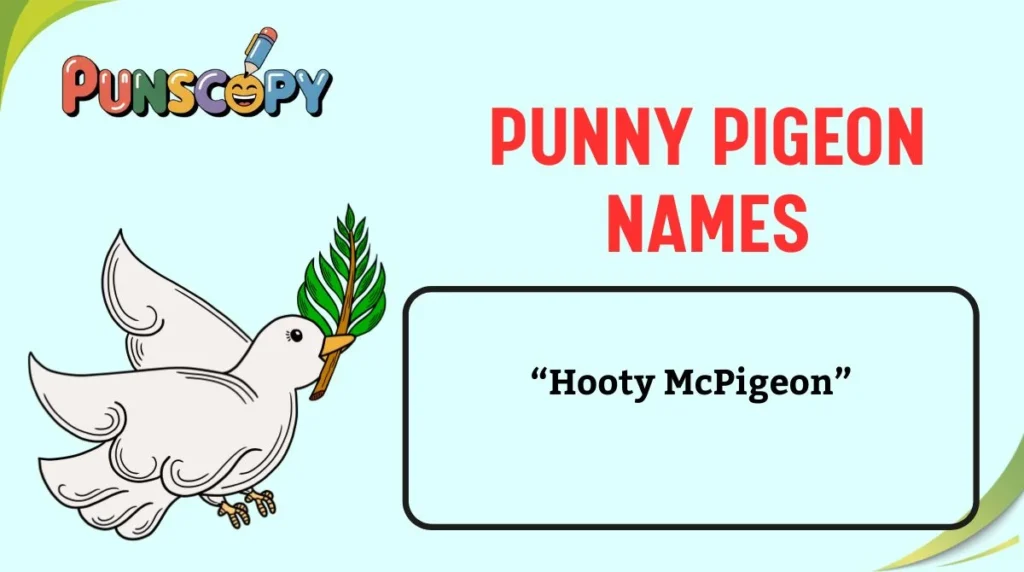 Punny Pigeon Names