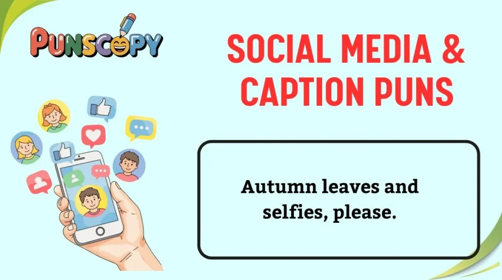 Social Media & Caption Puns