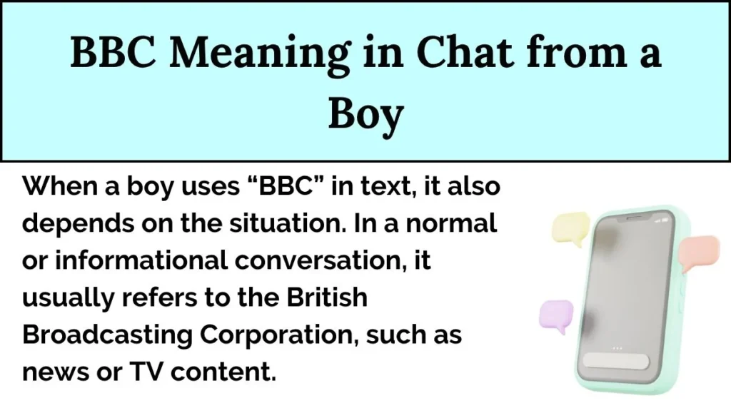 BBC Meaning in Chat from a Boy