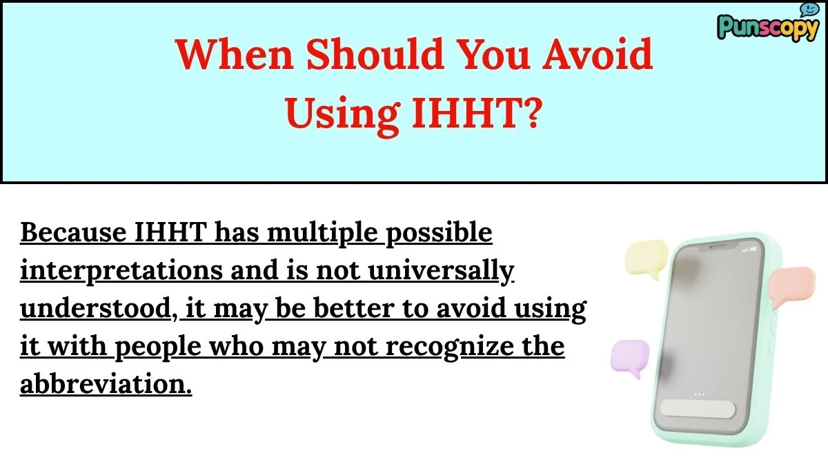 When Should You Avoid Using IHHT?