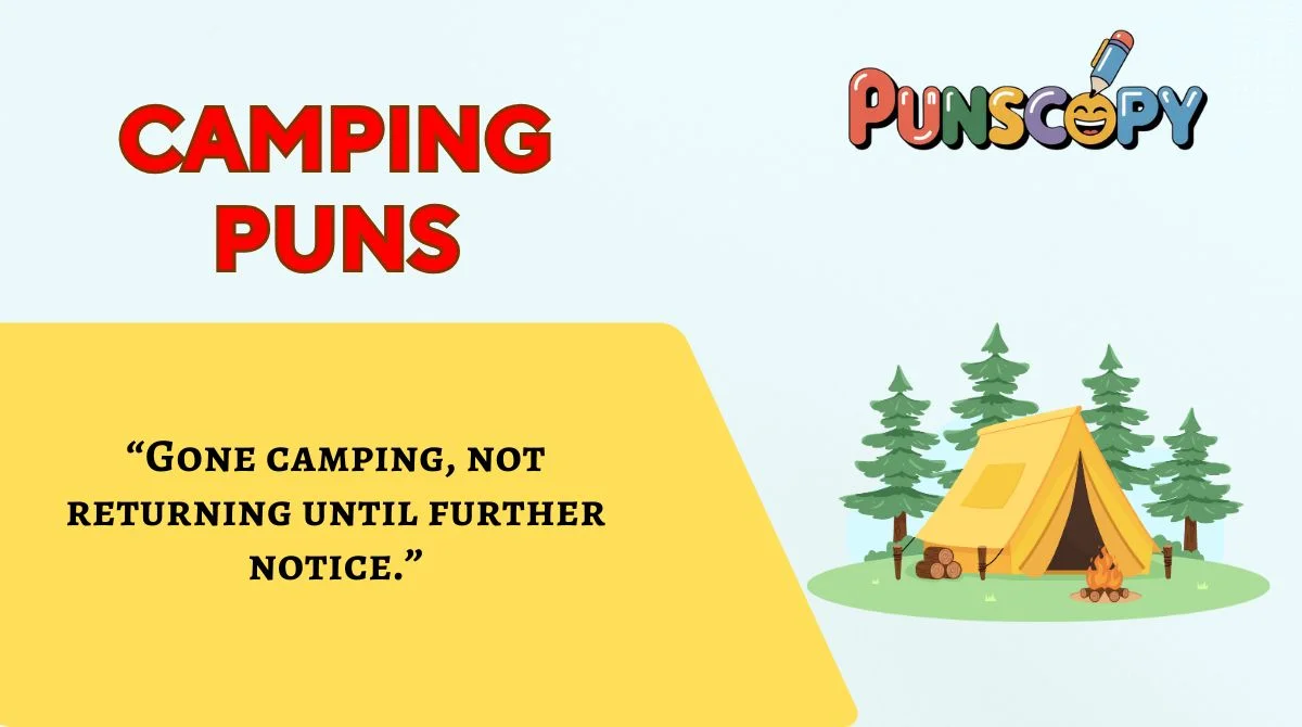 Camping Puns
