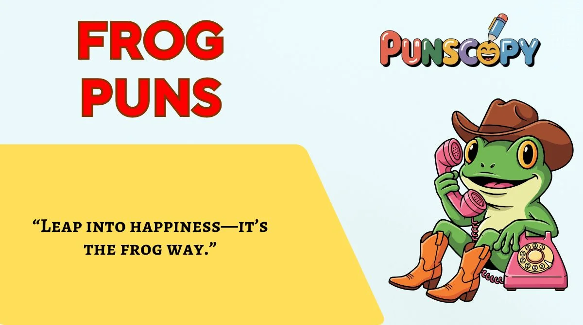 Frog Puns