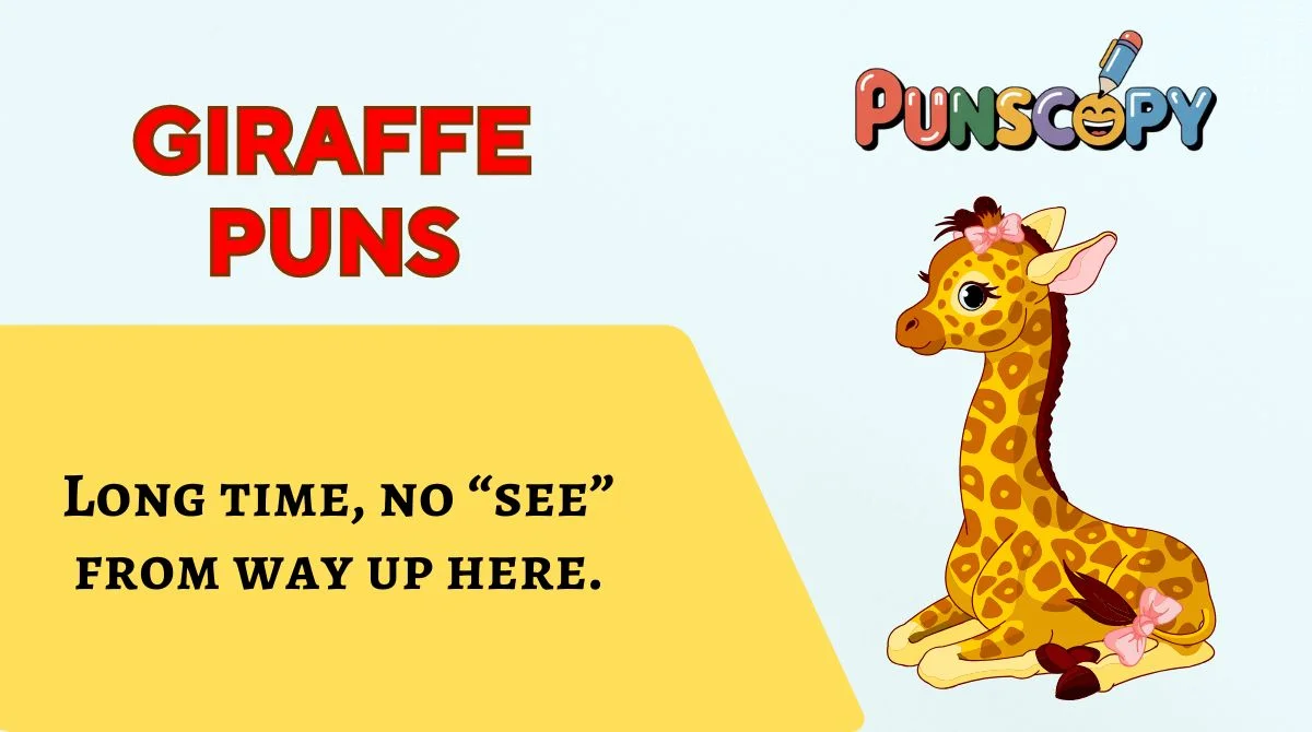 Giraffe Puns