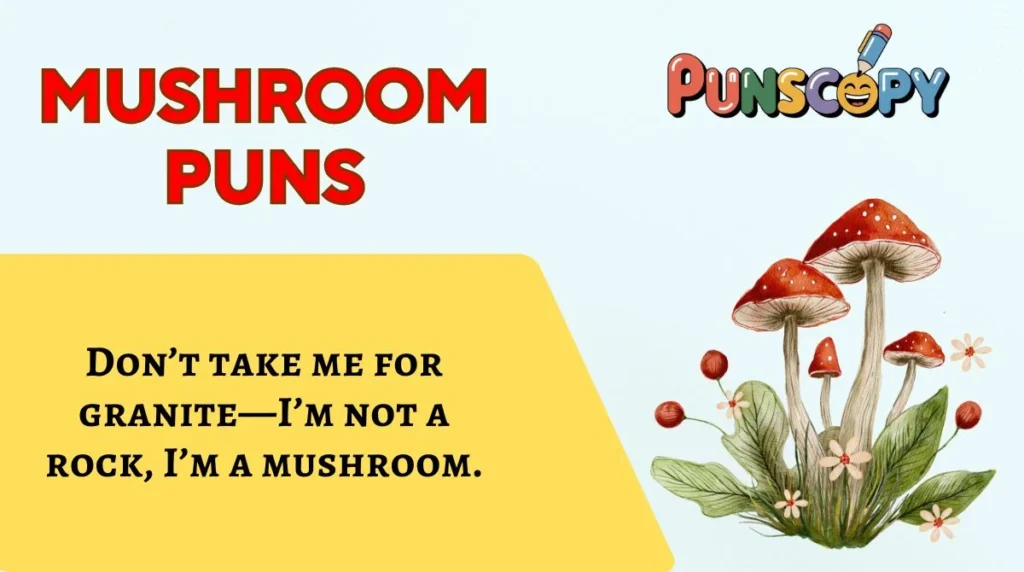 Mushroom Puns