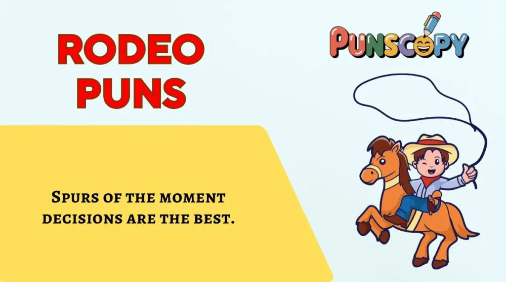 Rodeo Puns