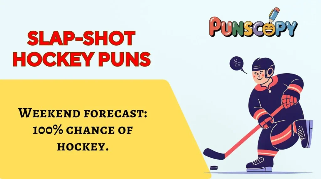 Slap-Shot Hockey Puns