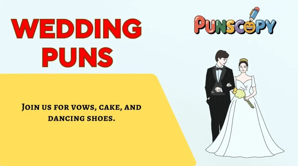 Wedding Puns