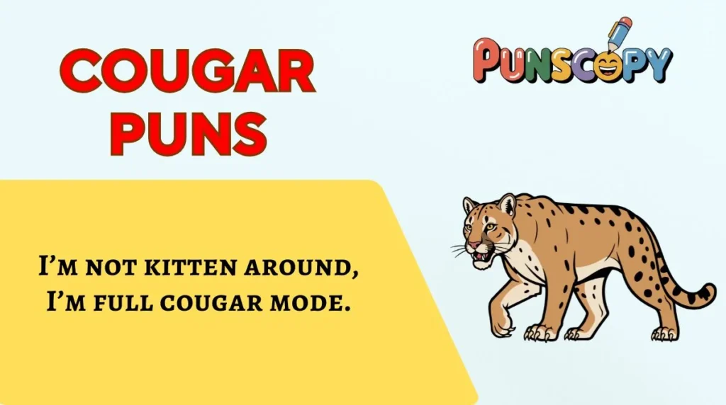 Cougar Puns
