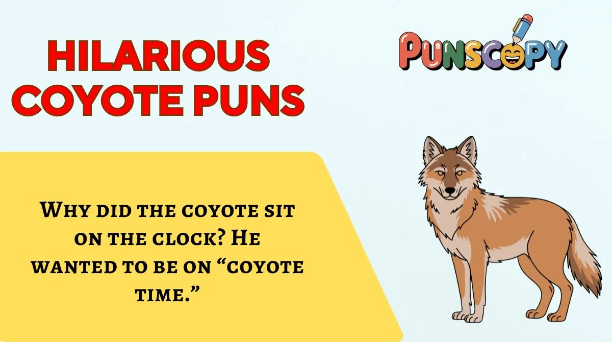 Hilarious Coyote Puns