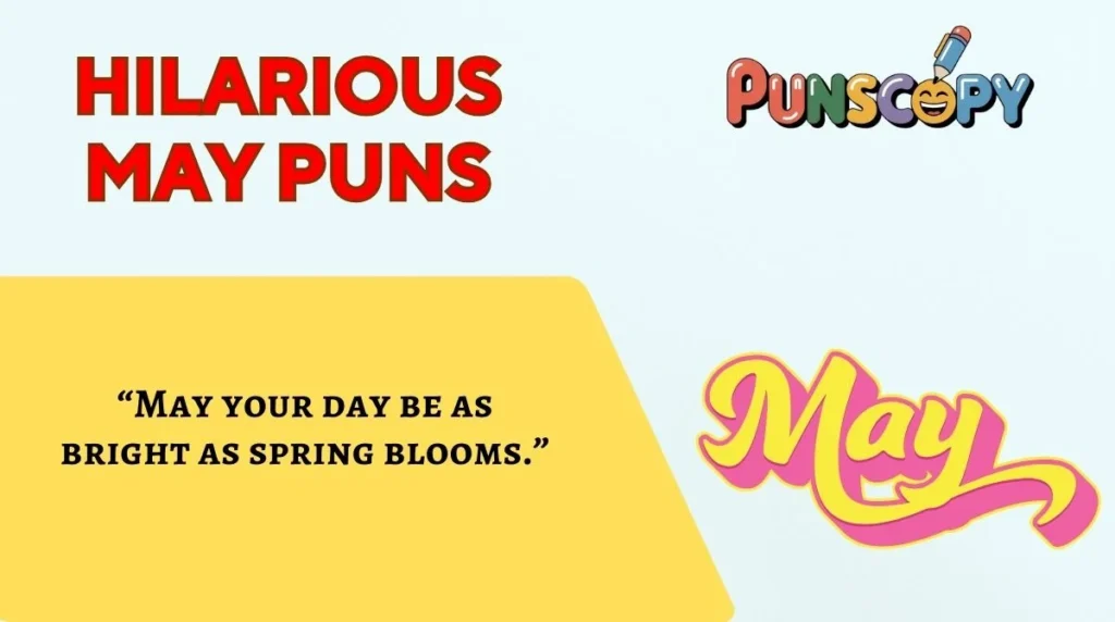 Hilarious May Puns
