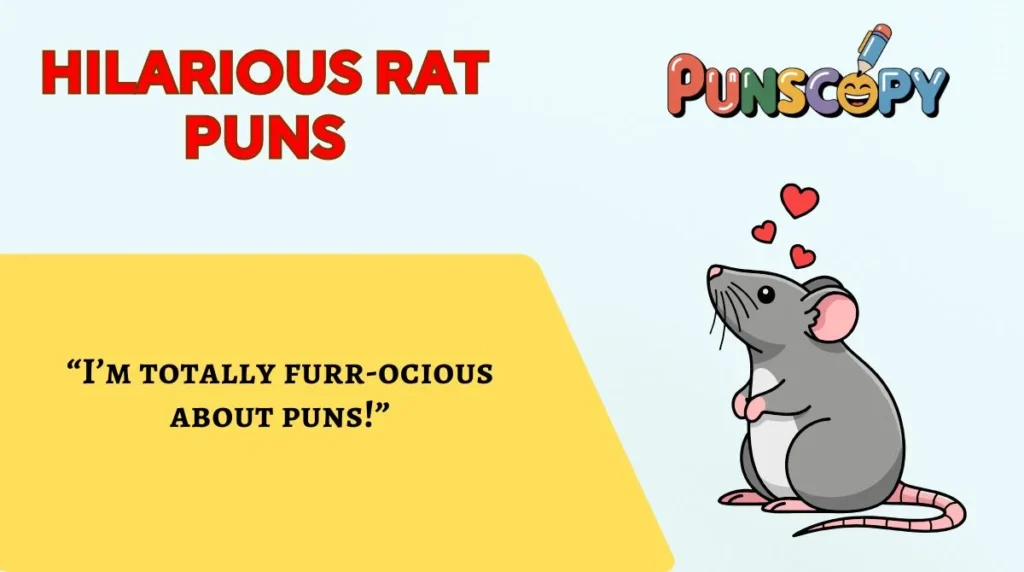 Hilarious Rat Puns