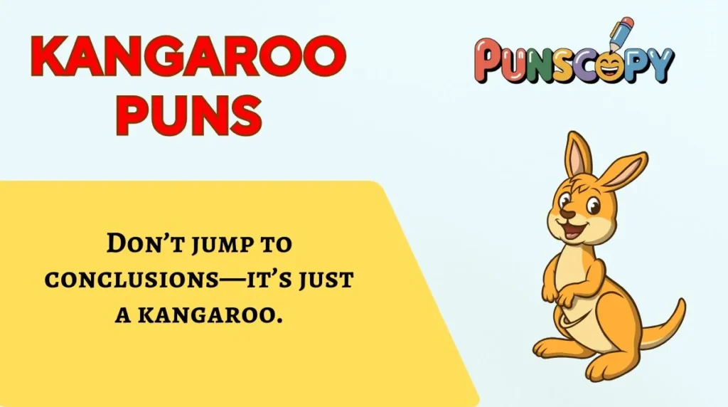 Kangaroo Puns