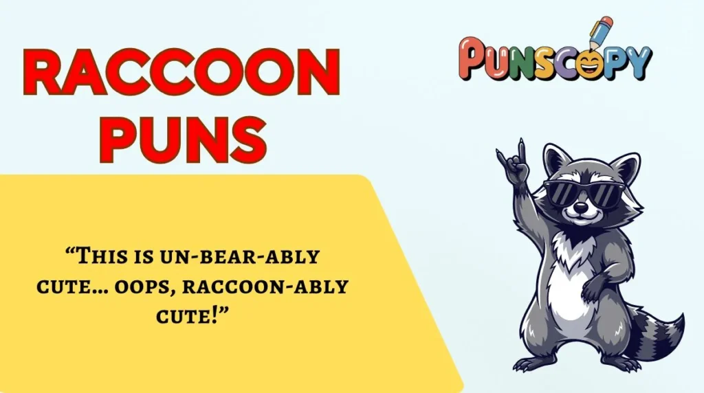 Raccoon Puns