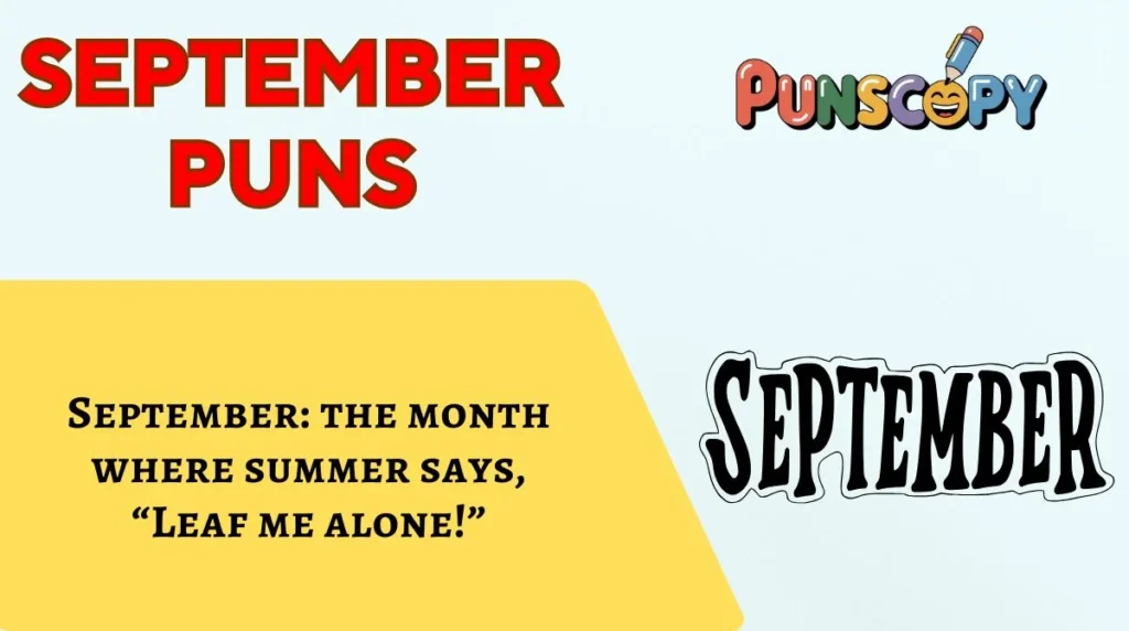 September Puns