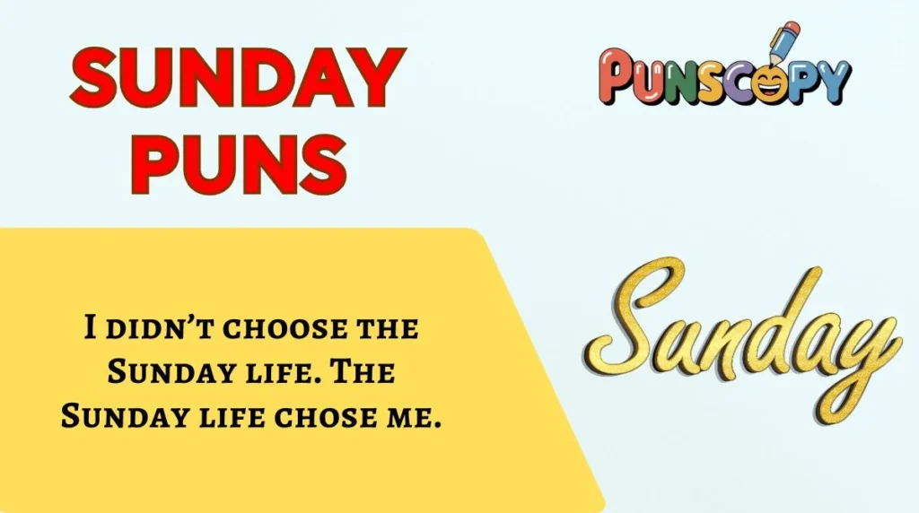 Sunday Puns