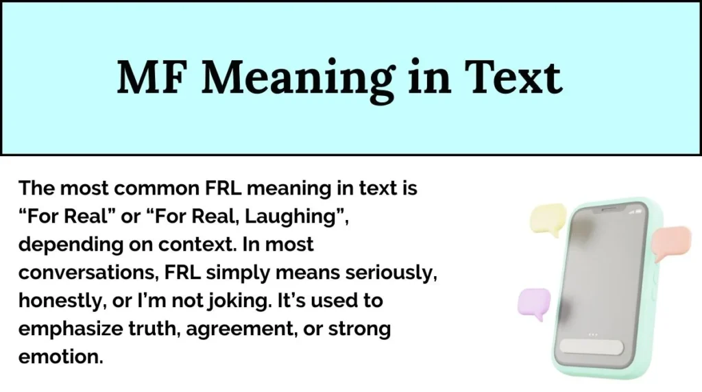 FRL Meaning in Text