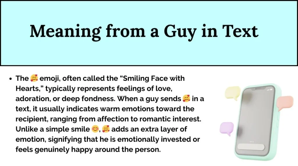 Meaning from a Guy in Text