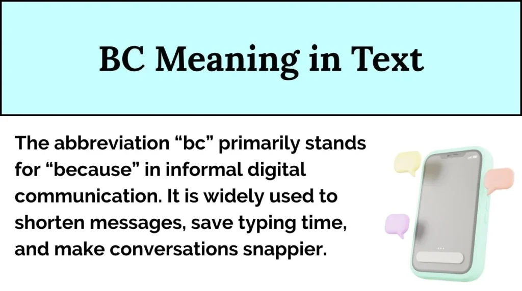 BC Meaning in Text