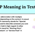 SP Meaning in Text