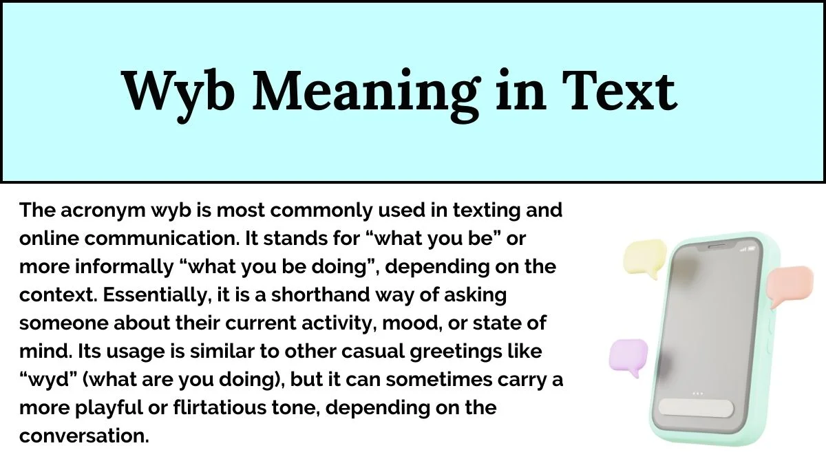 Wyb Meaning in Text