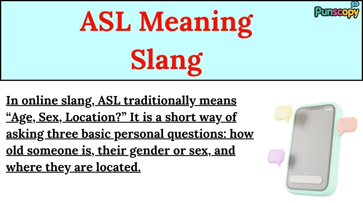 ASL Meaning Slang