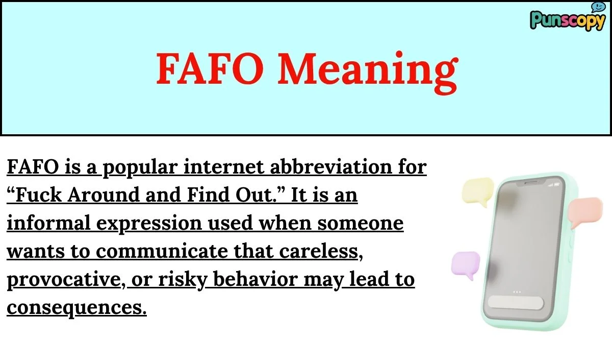 FAFO Meaning
