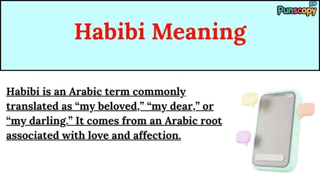 Habibi Meaning