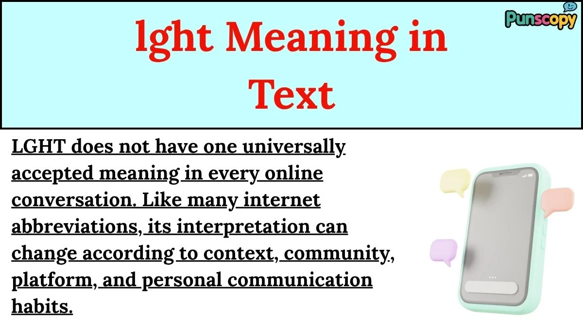 lght Meaning in Text