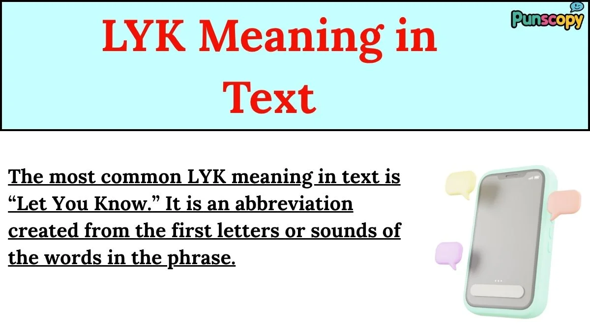 LYK Meaning in Text
